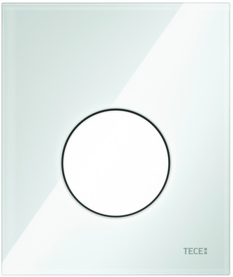 Стеклянная панель смыва для писсуара TECEloop