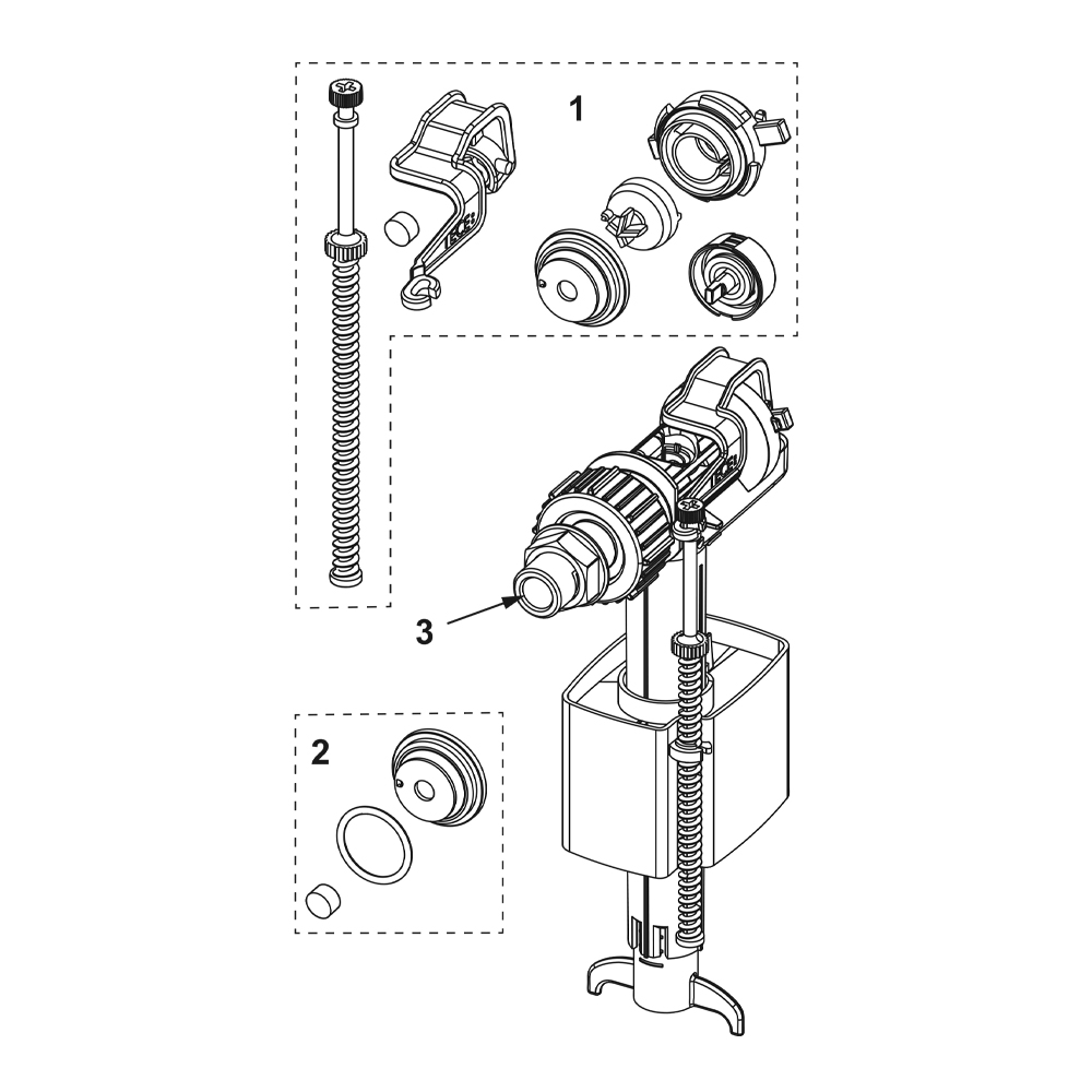 Ремонтный комплект клапана F 10 (мембрана